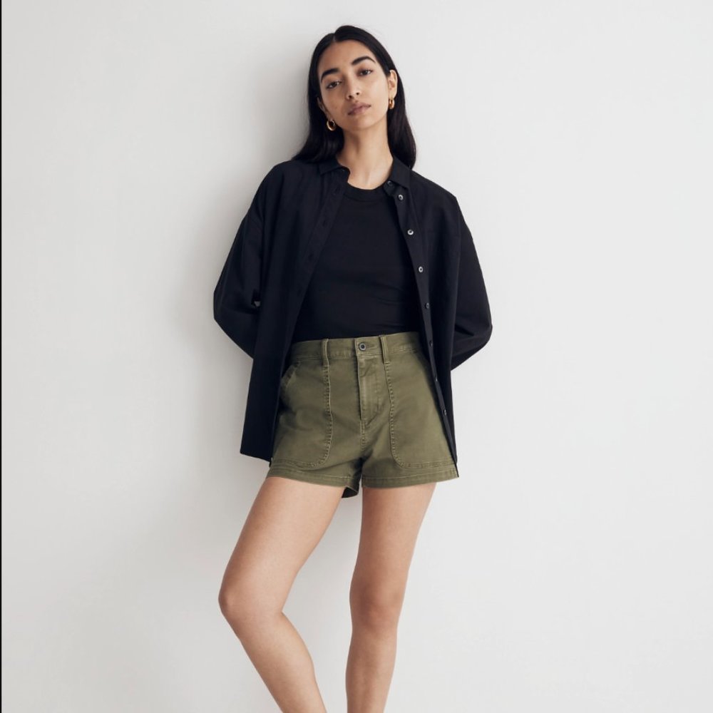 Madwell perfect vintage military short